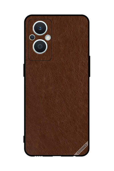 Covernex غطاء حماية لهاتف Oppo Reno 7 Lite بنمط جلدي