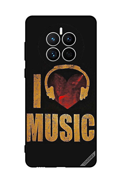 Covernex غطاء حماية لهاتف هواوي ميت 50 - أنا أحب الموسيقى فينتاج