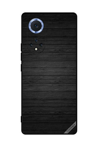 Covernex غطاء حماية لهاتف Honor 50 Pro بنمط خشبي داكن