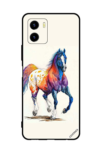 Covernex غطاء حماية لهاتف فيفو Y15s - حصان ملون