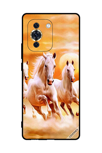 Covernex غطاء حماية لهاتف هواوي نوفا 10 برو - خيول تركض