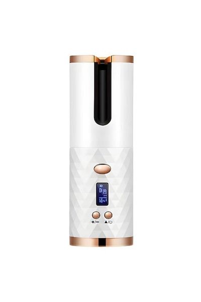 stuffix Portable Automatic Hair Curler, Ceramic Coating, Cordless with Advanced Protection, USB Charging, LC
