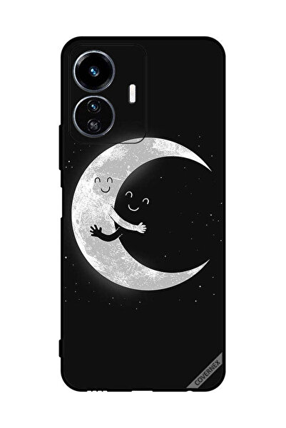 Covernex غطاء حماية لهاتف فيفو Y77 عناق القمر والسماء المظلمة