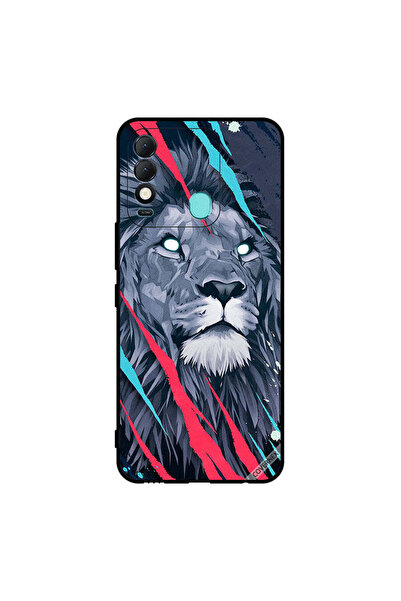Covernex غطاء حماية لهاتف تكنو سبارك 8 برسومات الأسد الملك