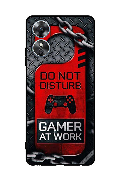 Covernex غطاء حماية لهاتف Oppo A17 Gamer At Work Wallpaper