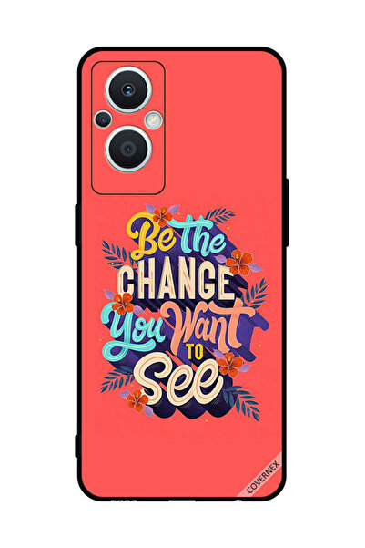 Covernex غطاء حماية لهاتف Oppo Reno 7 Lite كن التغيير الذي تريد رؤيته