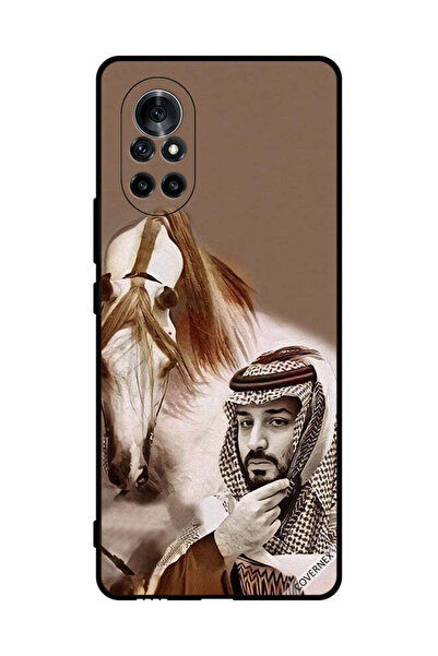 Covernex غطاء حماية لهاتف هواوي نوفا 8 5G محمد بن سلمان أمام حصان