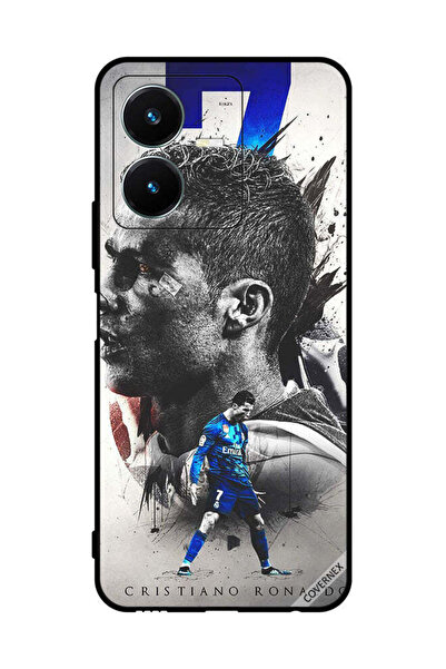 Covernex غطاء حماية لهاتف vivo Y22 خلفية كريستيانو رونالدو
