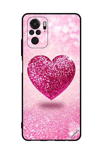 Covernex غطاء حماية لهاتف شاومي ريدمي نوت 10 إس 4 جي - قلب لامع