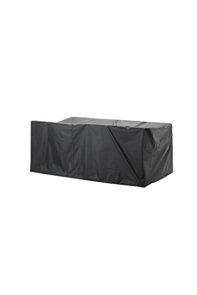 IKEA غطاء أثاث خارجي من TOSTERÖ، أسود، 260x148 سم، لمجموعة الأثاث