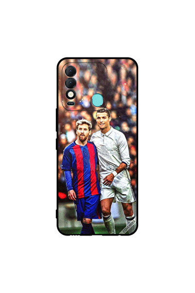 Covernex غطاء حماية لهاتف تكنو سبارك 8 ميسي ورونالدو