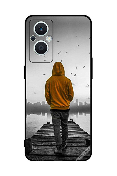 Covernex غطاء حماية لهاتف Oppo Reno 7 Z 5G - فتى حزين يمشي