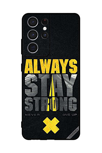 Covernex Protective Case Cover For Sumsung S21 Ultra 5G Always Stay Strong Ne...