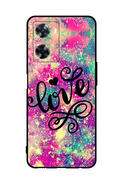 Covernex غطاء حماية لهاتف Oppo A77 4G - خلفية شرارات الحب