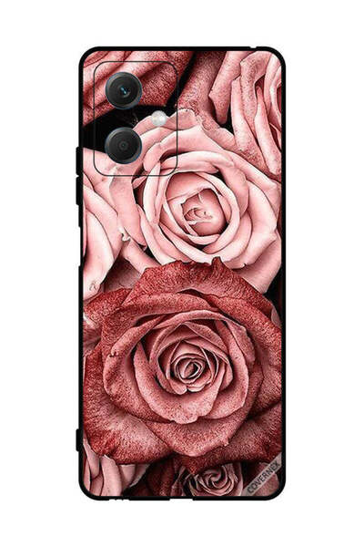 Covernex Protective Case Cover For Xiaomi Redmi Note 12 Peach Flowers