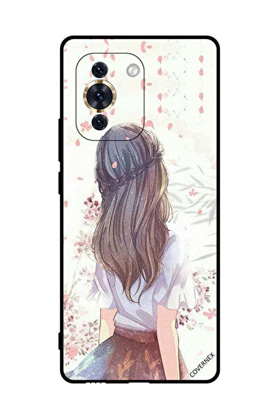 Covernex غطاء حماية لهاتف هواوي نوفا 10 - فتاة لطيفة في تفكير عميق