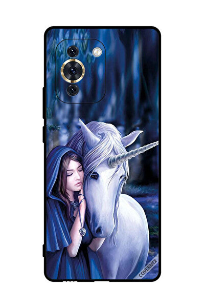 Covernex غطاء حماية لهاتف هواوي نوفا 10 برو - فتاة تحب وحيد القرن
