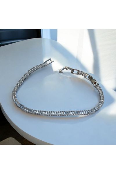 İNN JEWELLERY Steel Bracelet Tarnish-Free Antiallergic Waterway Figured (2 Years Importer Guaranteed)