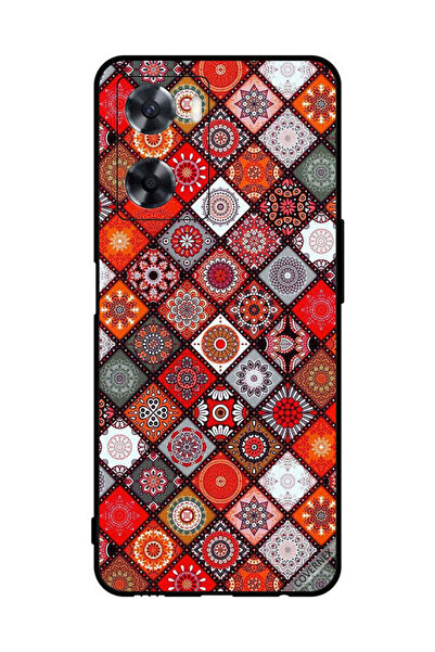 Covernex غطاء حماية لهاتف Oppo A77 4G بتصميم ماندالا