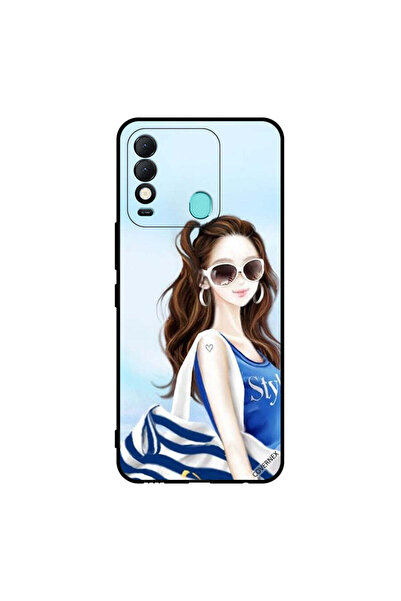 Covernex غطاء حماية لهاتف تكنو سبارك 8 بتصميم قميص