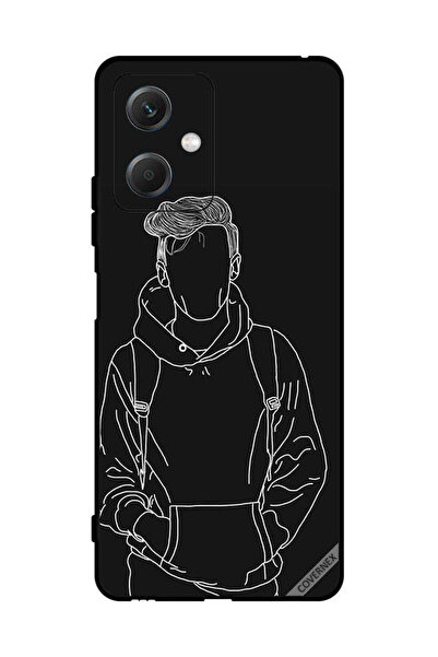 Covernex غطاء حماية لهاتف شاومي ريدمي نوت 12 رسم جاكيت بوي