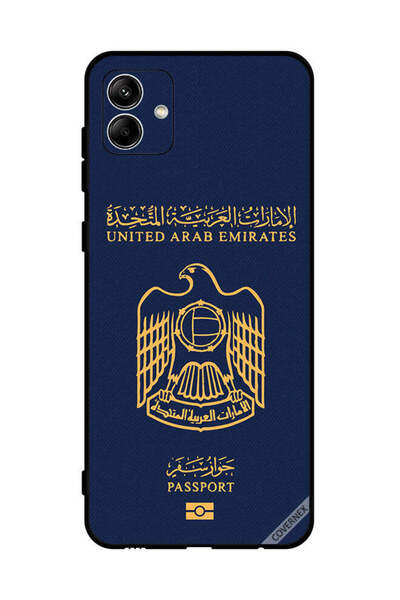 Covernex غطاء حماية لهاتف سامسونج جالاكسي A04 4G بنمط جواز سفر الإمارات العرب...