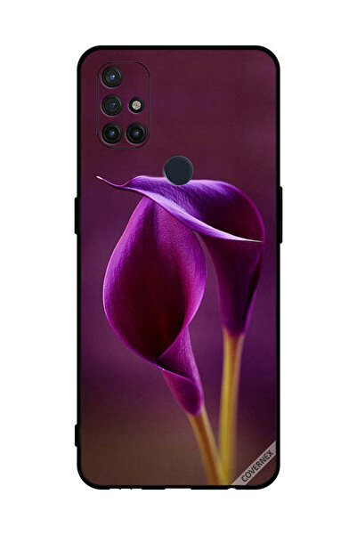 Covernex غطاء حماية لهاتف OnePlus Nord N10 5G زهرتان جميلتان