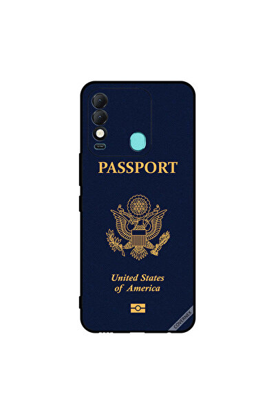 Covernex غطاء حماية لهاتف Tecno Spark 8 USA Passport