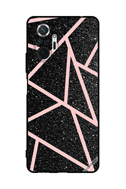 Covernex غطاء حماية لهاتف شاومي ريدمي نوت 10 برو بنمط اللمعان والمسارات