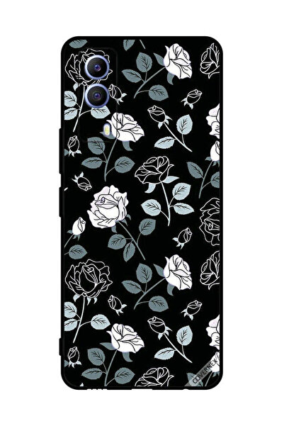 Covernex غطاء حماية لهاتف فيفو T1x بنمط زهور