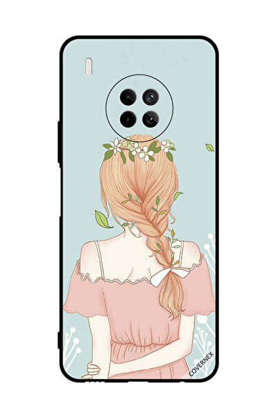 Covernex غطاء حماية لهاتف هواوي Y9A بفتاة واقفة بمظهر لطيف