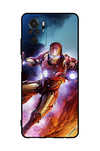 Covernex غطاء حماية لهاتف شاومي ريدمي نوت 10 إس 4 جي، الرجل الحديدي