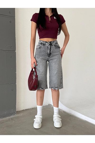 Happy Pink Bermuda Baggy Shorts