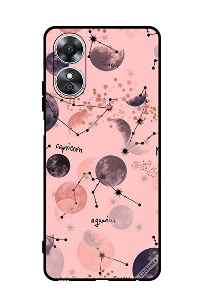 Covernex غطاء حماية لهاتف Oppo A17 برسومات الأبراج الفلكية