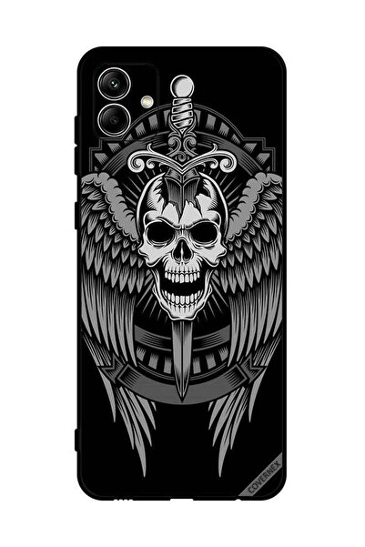 Covernex غطاء حماية لهاتف سامسونج جالاكسي A04 4G جمجمة بأجنحة نسر