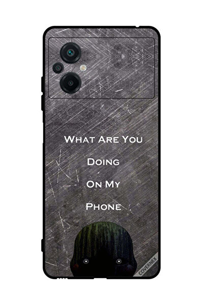 Covernex Protective Case Cover For Xiaomi Poco M5 4G What Are You Doing On My...