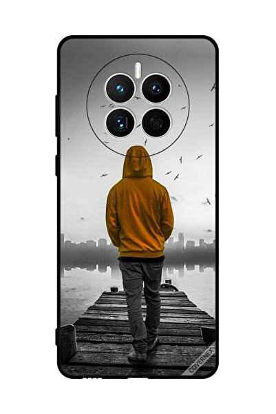 Covernex غطاء حماية لهاتف هواوي ميت 50 - فتى حزين يمشي