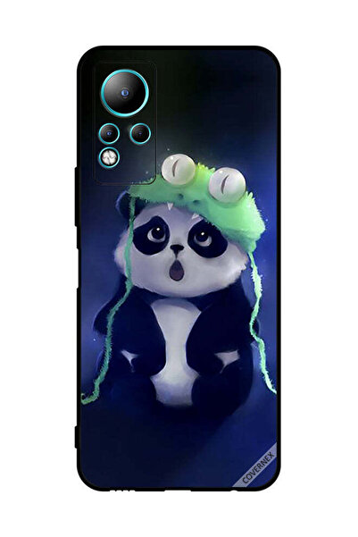 Covernex غطاء حماية لهاتف Infinix Note 11 Panda بتصميم كاب