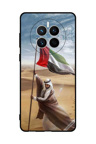Covernex غطاء حماية لهاتف هواوي ميت 50 - علم الإمارات العربية المتحدة - زايد