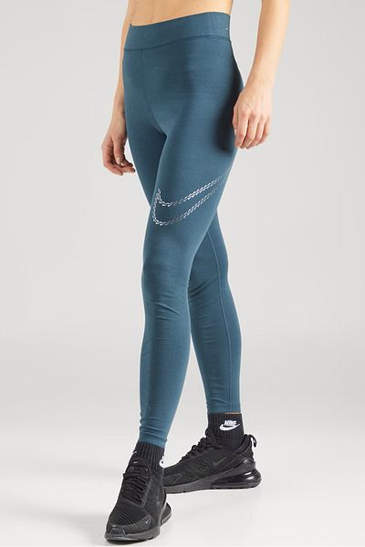 Nike Sportswear Premium Essential Women's High-Waisted Shine Leggings Women's High Waist Leggings Oil Y