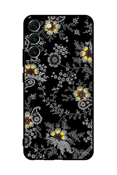 Covernex غطاء حماية لهاتف سامسونج S22+ 5G بخلفية زهور فنية