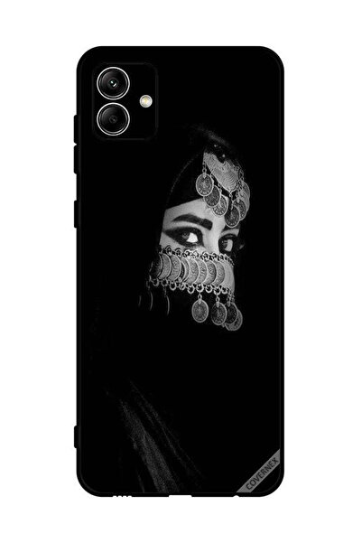 Covernex غطاء حماية لهاتف سامسونج جالاكسي A04 4G، فتاة ذات عيون جميلة ووجه مج...
