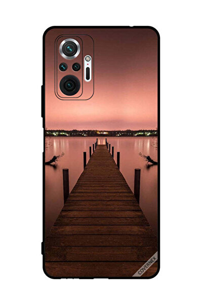 Covernex غطاء حماية لهاتف شاومي ريدمي نوت 10 برو - مسار إلى البحر مساءً