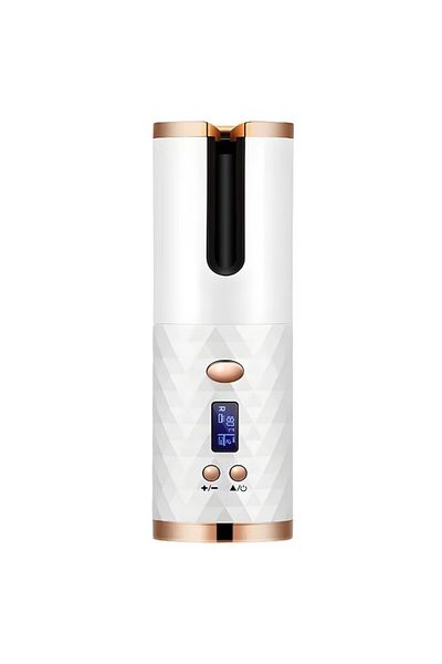 stuffix Portable Automatic Hair Curler, Ceramic Coating, Cordless with Advanced Protection, USB Charging, LC