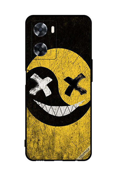 Covernex غطاء حماية لهاتف Oppo A77s - رسمة وجه مارشميلو