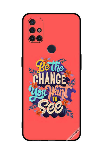 Covernex غطاء حماية لهاتف OnePlus Nord N10 5G كن التغيير الذي تريد رؤيته