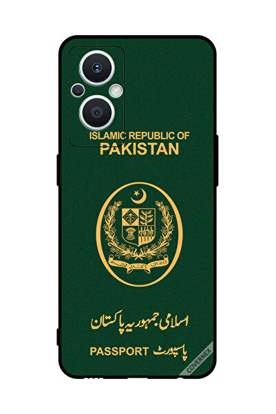 Covernex غطاء حماية لهاتف Oppo Reno 7 Z 5G بنمط جواز السفر الباكستاني