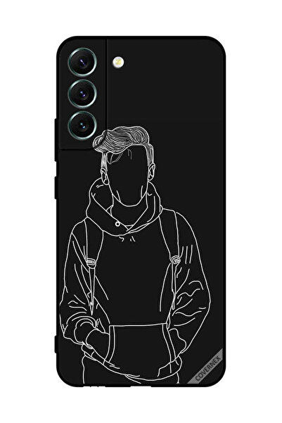 Covernex غطاء حماية لهاتف سامسونج S22+ 5G رسم جاكيت بوي