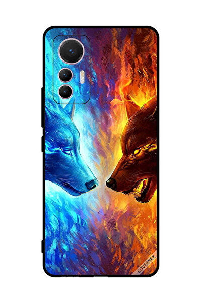 Covernex غطاء حماية لهاتف شاومي 12 لايت - ذئب الماء والنار