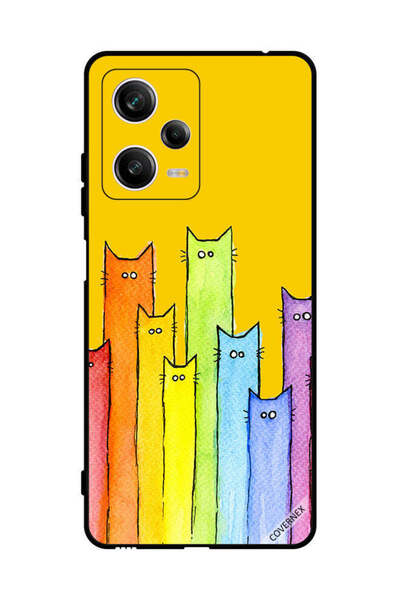 Covernex Protective Case Cover For Xiaomi Redmi Note 12 Pro Cat Puppet Art